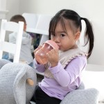 VASO DE APRENDIZAJE 6M+ROSA 200ML