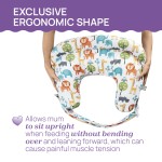 Cojín de lactancia Deluxe Peaceful Jungle