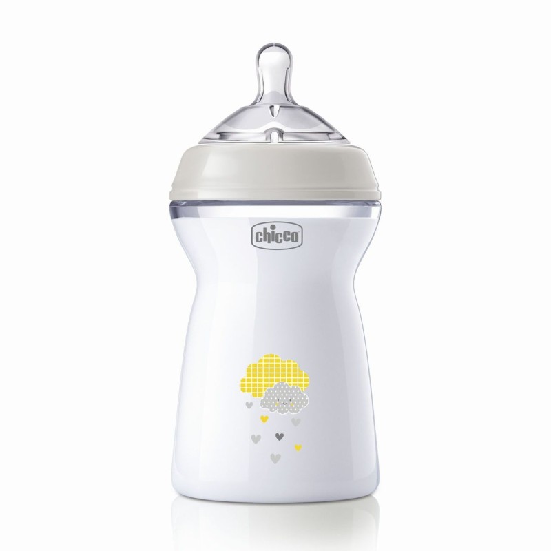 Biberon Natural Feeling 6m+ 330 ml. (11 onz) con diseño 