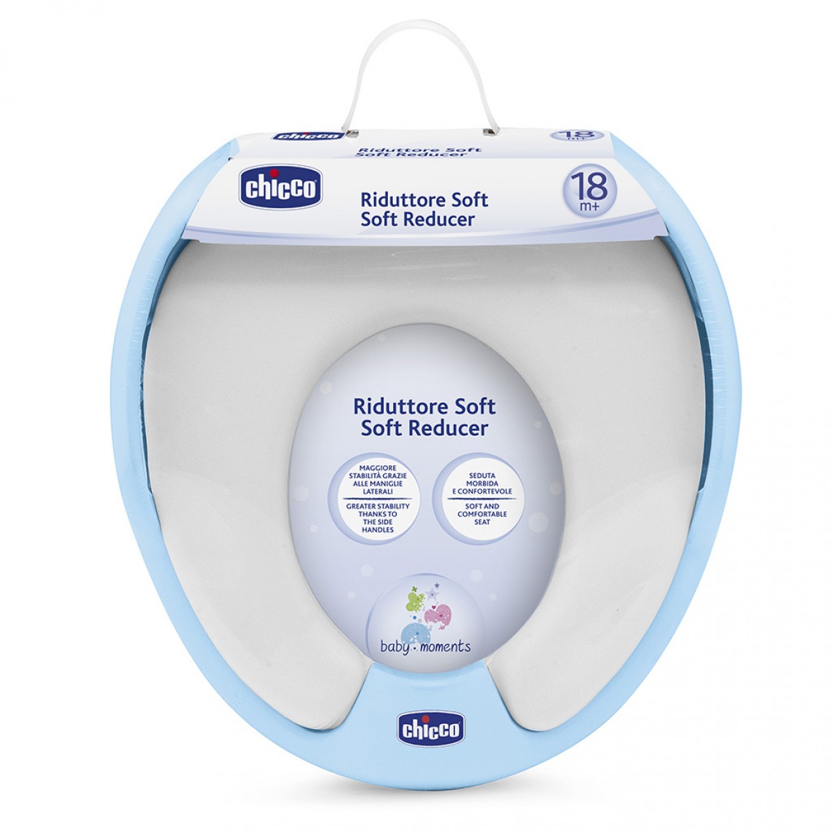 Art. 526200 Reductor WC para niños protector para salpicaduras y