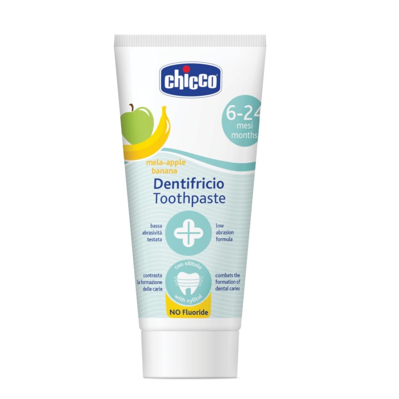 Chicco Dentrifico manzana-banano 6 -24 meses